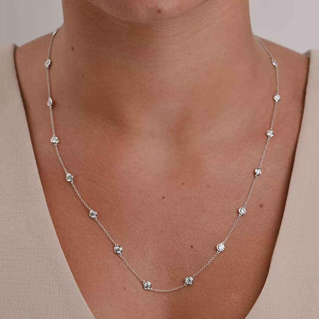 Lab Grown Diamond Necklace