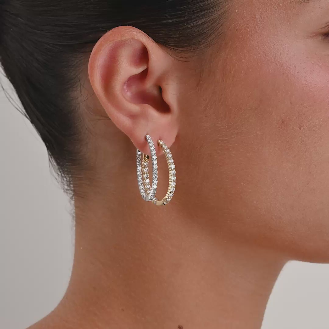 Lab Grown Diamond Earrings