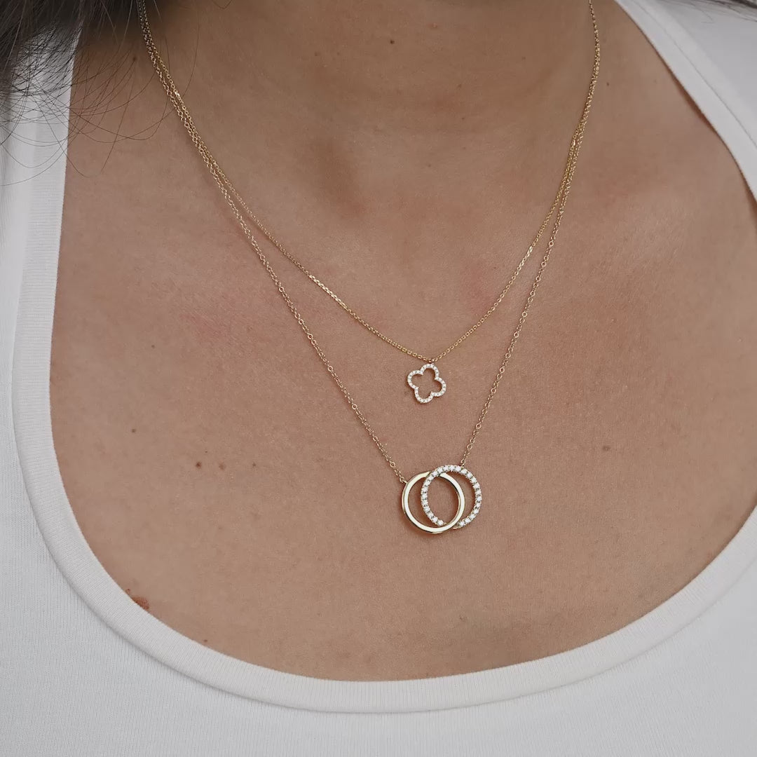 Clover Diamond Necklace