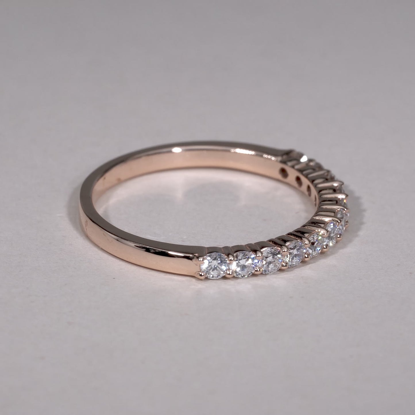 Semi Eternity Diamond Ring