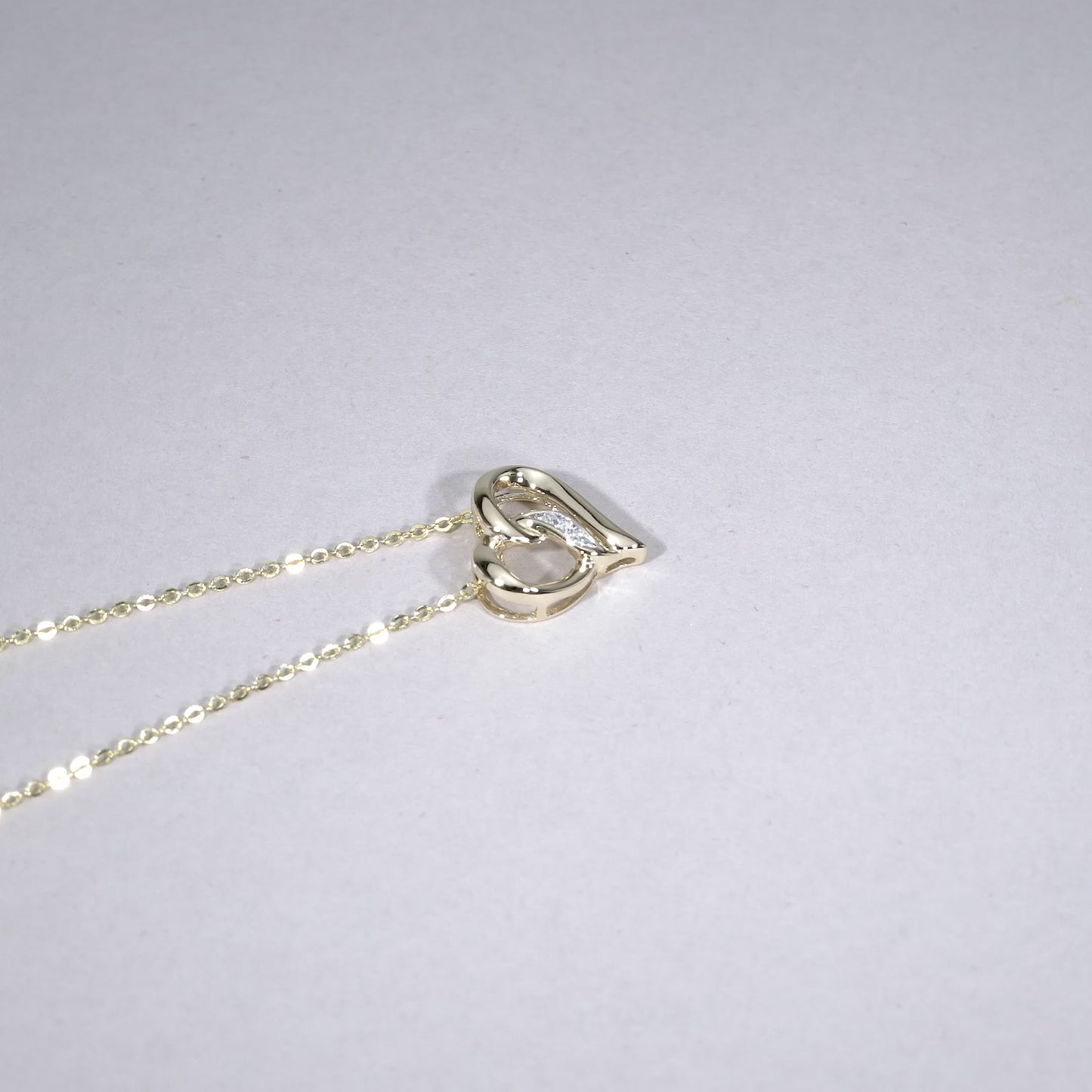 Fancy Heart Diamond Pendant