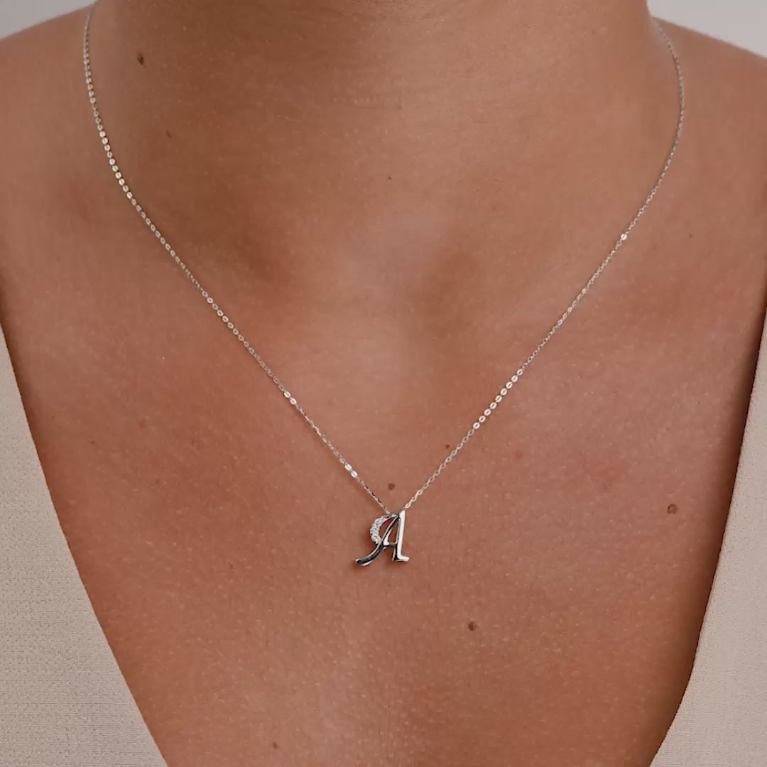 Mini Diamond Initials