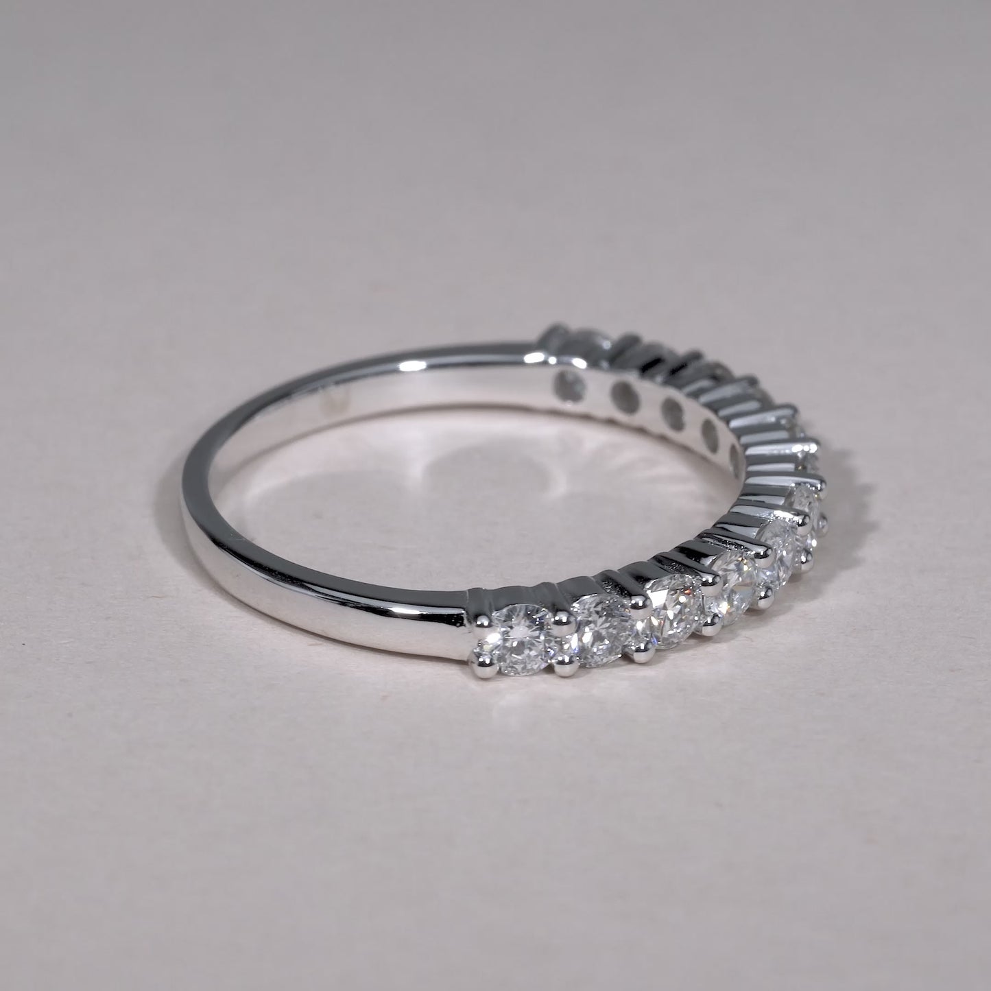 Semi Eternity Diamond Ring