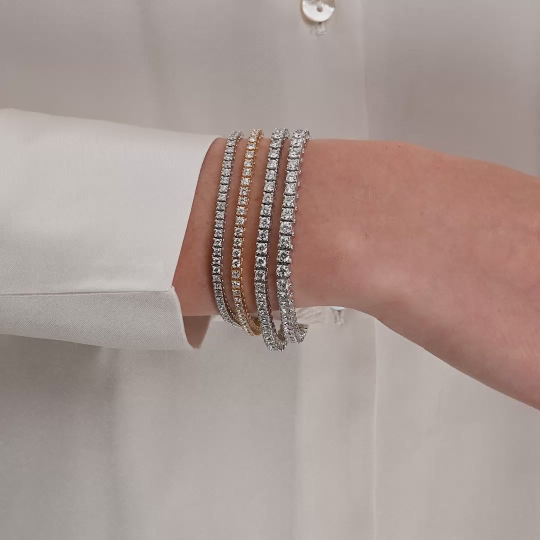 Lab Grown Tennis Bracelet